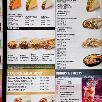 Taco Bell - Menu - Fast Food Near Me - Edison, New Jersey Taco Bell - Menu - Fast Food Near Me - Edison, New Jersey