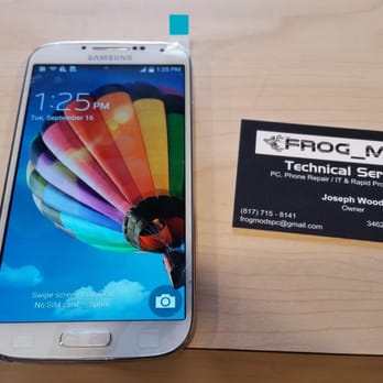 Frog_Mods Technical Services - Fixed Galaxy S4 after screen replacement. - IT Services & Computer Repair Near Me Frog_Mods Technical Services - Fixed Galaxy S4 after screen replacement. - IT Services & Computer Repair Near Me