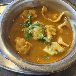 Chicken momo soup Chicken momo soup