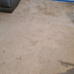 Before picture of our dirty carpet compared to the after picture. Very satisfied! Before picture of our dirty carpet compared to the after picture. Very satisfied!