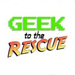 Geek to the Rescue - Our logo.