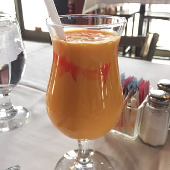 Dhaba Indian Bistro - Mango lassi - very yoghurty, not sweet. Turns out great with food! - Indian Near Me - Middleton, Wisconsin