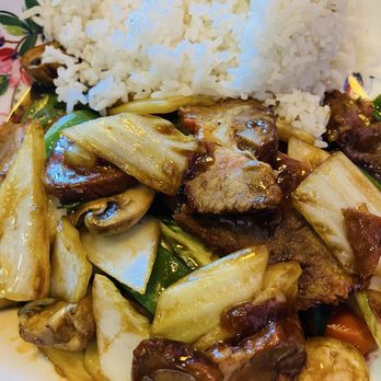 Shenese - Roast pork with vegetables (lunch) - Chinese Near Me - Boca Raton, Florida