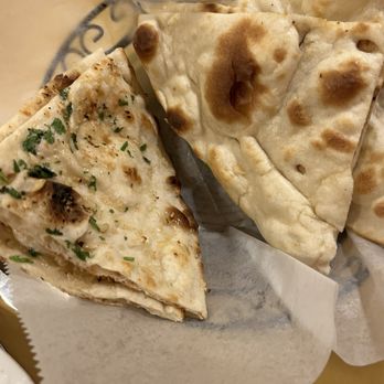 Aroma - Garlic Naan Butter Naan - Indian Near Me - Galloway, New Jersey