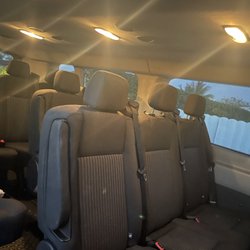 Vian Shuttles And Limo Services - 11 Passanger van with a lot of luggage area