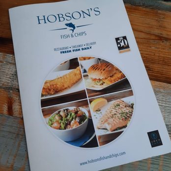 Hobson's Fish & Chips - Menu - British Near Me - London, XGL Hobson's Fish & Chips - Menu - British Near Me - London, XGL