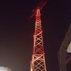 La Pinnazza - Il Pilone di Messina illuminato