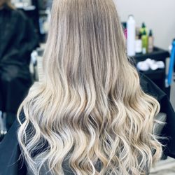 Adela's Salon - Blonde highlights for summer!!  By Flor