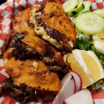 Tacos Monarca - Another pov of quesabirria - Tacos Near Me - San Jose, California