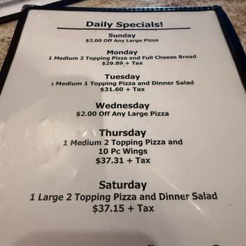 Jerseys Pizza - Menu. - Pizza Near Me - San Bernardino, California