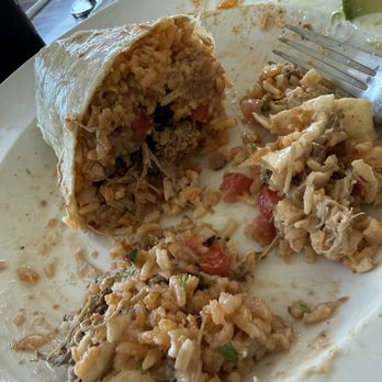 Taco's Queen - This was a Piggy Burrito - Tacos Near Me - St Augustine, Florida