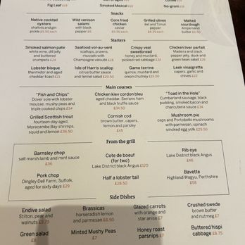 Corenucopia By Clare Smyth - Menu - Restaurants Near Me - London, XGL