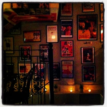 The Green Hen - Wall of classic movie lobby cards - Brasseries Near Me - Dublin, D