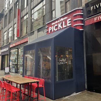 Maison Pickle - Exterior - Cocktail Bars Near Me - New York, New York Maison Pickle - Exterior - Cocktail Bars Near Me - New York, New York