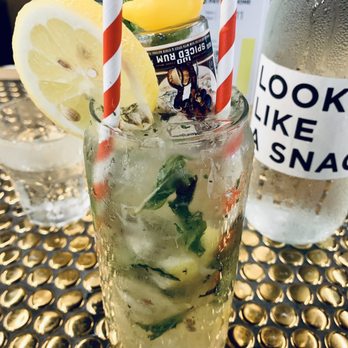 The Place 2 Be - Mojito with a 100 proof Capn M nip - Breakfast & Brunch Near Me - New Haven, Connecticut The Place 2 Be - Mojito with a 100 proof Capn M nip - Breakfast & Brunch Near Me - New Haven, Connecticut