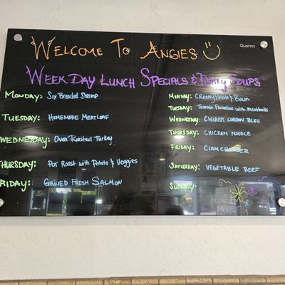 Menu photo 6 Angie's Restaurant Logan, UT