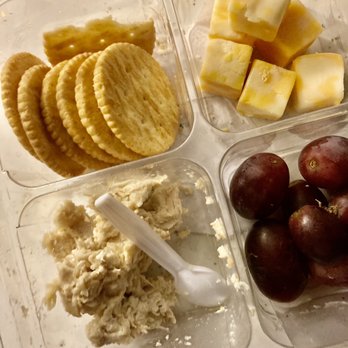 The Fresh Market - Chicken Salad Snack Pack ~ Petfect Size, Chicken was filled with skin and gristle . No bueno. - Grocery Near Me - Tampa, Florida The Fresh Market - Chicken Salad Snack Pack ~ Petfect Size, Chicken was filled with skin and gristle . No bueno. - Grocery Near Me - Tampa, Florida