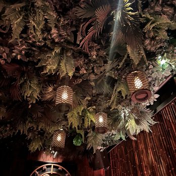 Three Dots and A Dash - Interior ceiling - Asian Fusion Near Me - Chicago, Illinois Three Dots and A Dash - Interior ceiling - Asian Fusion Near Me - Chicago, Illinois