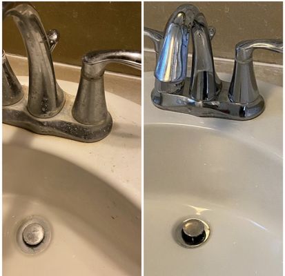 Bathroom Cleaning - Before & After - Ixora Cleaning Service - Bathroom Cleaning - Before & After - Ixora Cleaning Service