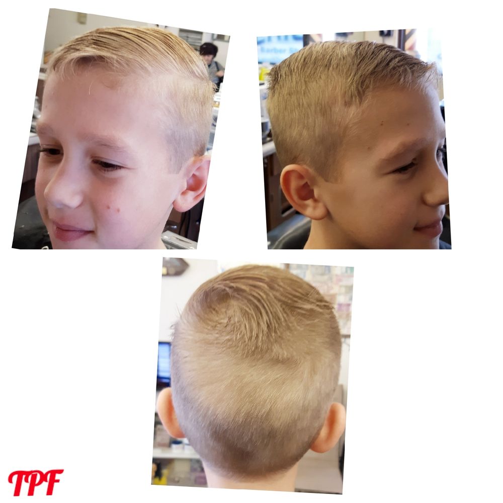 Scenic Barber Shop Logo