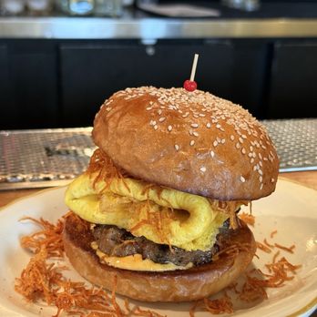 Hatchet Hall - Breakfast sandwich. - Cocktail Bars Near Me - Los Angeles, California
