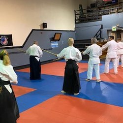 Kiryu Aikido - Colorado - Weapons training.