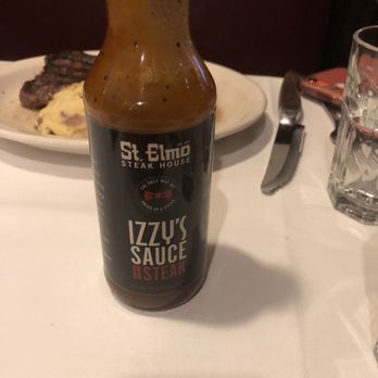 Harry & Izzy's - They don't have A1 sauce. Just this - Steakhouses Near Me - Indianapolis, Indiana