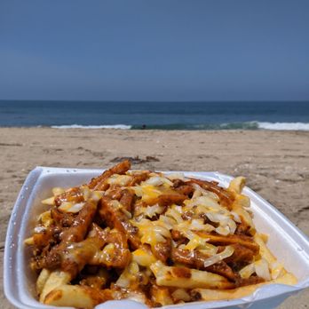 Don's Eatery - Chili cheese fries topped with diced onions - Burgers Near Me - Santa Fe Springs, California