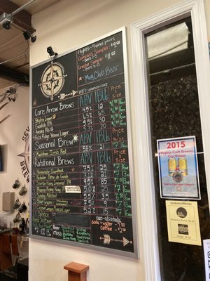 Menu photo 2 Seven Arrows Brewing Company Waynesboro, VA Menu photo 2 Seven Arrows Brewing Company Waynesboro, VA