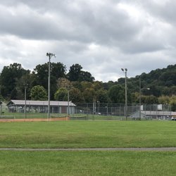West Jefferson Park - Community shelters, baseball field, tennis court