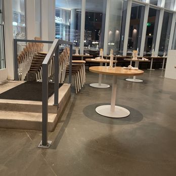 Dish Society - Nothing makes guests feel more welcome than chairs being put up an hour before closing - Southern Near Me - Austin, Texas