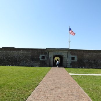 Fort Moultrie - Front Entrance - Landmarks & Historical Buildings Near Me - Sullivan's Island, South Carolina