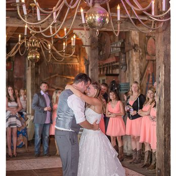 Spring Ranch Mendocino - The first dance in the event barn with just the chandeliers for lighting - Venues & Event Spaces Near Me - Little River, California Spring Ranch Mendocino - The first dance in the event barn with just the chandeliers for lighting - Venues & Event Spaces Near Me - Little River, California