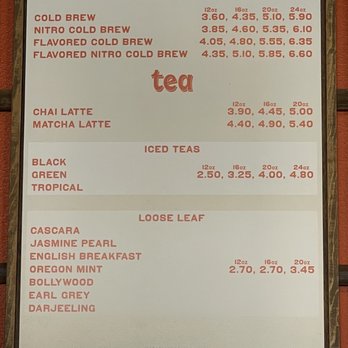 Bodhi Leaf Coffee Traders - Menu Cold Brew and Teas - Coffee & Tea Near Me - Yorba Linda, California