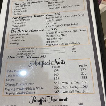 Fancy Nails - Menu 2022 - Nail Salons Near Me - Franklin, Tennessee Fancy Nails - Menu 2022 - Nail Salons Near Me - Franklin, Tennessee