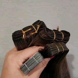 I always use a blend of hair extensions, wefts and tape-ins are typically my go-to depending on the integrity of your hair!