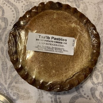 Shareef's House of Wraps - Sweet Potato Cheese Pie - Halal Near Me - Baltimore, Maryland Shareef's House of Wraps - Sweet Potato Cheese Pie - Halal Near Me - Baltimore, Maryland