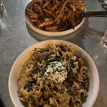 WildWood - Beef Stroganoff and Steak Frites - American Near Me - Salt Lake City, Utah WildWood - Beef Stroganoff and Steak Frites - American Near Me - Salt Lake City, Utah