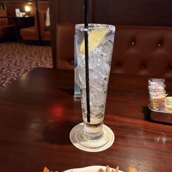 Pappadeaux Seafood Kitchen - $20 large marg, weak drink full of ice. - Seafood Near Me - Houston, Texas