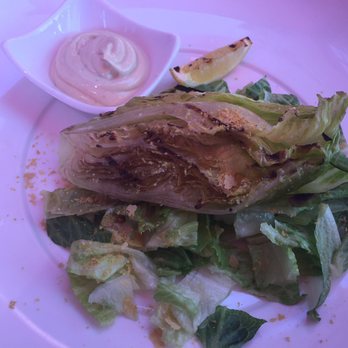 Krafty Kitchen + Bar - Roasted Vegan Caesar (dressing on the side for me). Really tasty... - Canadian (New) Near Me - Kelowna, British Columbia