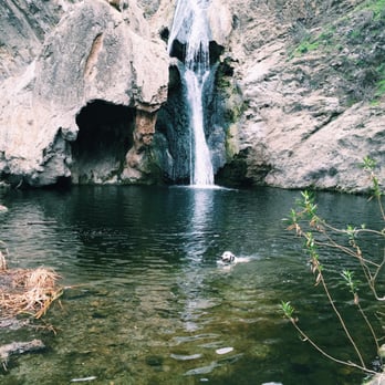 Paradise Falls - The waterfall!! And a furry friend I made...woof - Hiking Near Me - Thousand Oaks, California Paradise Falls - The waterfall!! And a furry friend I made...woof - Hiking Near Me - Thousand Oaks, California