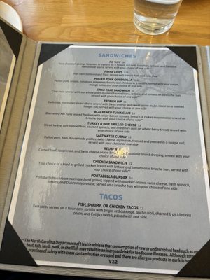 Menu photo 6 Saltwater Grill New Bern, NC