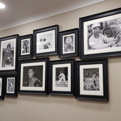 One Vision Imaging - Black Swept Picture Frames with White Window Mounts
