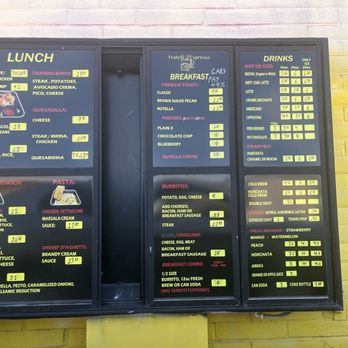 Fratelli Espresso - Menu - Coffee & Tea Near Me - Tucson, Arizona Fratelli Espresso - Menu - Coffee & Tea Near Me - Tucson, Arizona