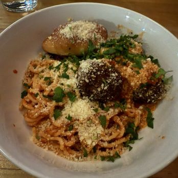 The General Muir - Spaghetti and meatballs and garlic knot - Delis Near Me - Atlanta, Georgia The General Muir - Spaghetti and meatballs and garlic knot - Delis Near Me - Atlanta, Georgia