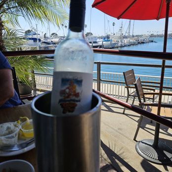 The Crab Pot - House pinot grigio - Seafood Near Me - Long Beach, California