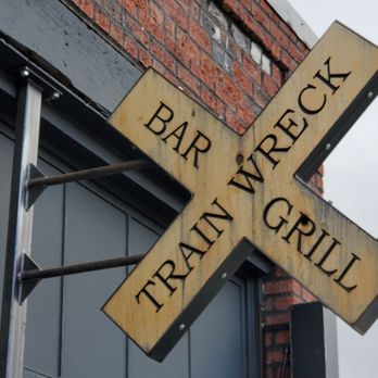 Train Wreck Bar - Sign - Sports Bars Near Me - Burlington, Washington Train Wreck Bar - Sign - Sports Bars Near Me - Burlington, Washington
