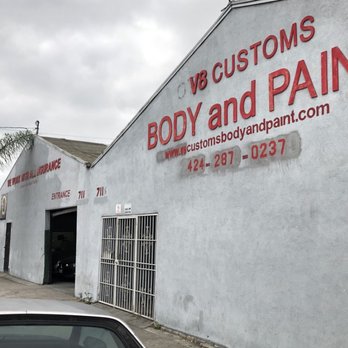 424 Auto Collision - Side view of shop - Auto Repair Near Me - Los Angeles, California