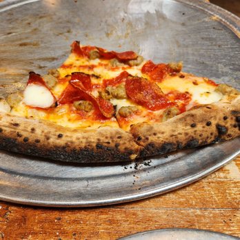 DeSano Pizzeria Napoletana - Slightly charred, okay but noticed in the bite. - Pizza Near Me - Los Angeles, California DeSano Pizzeria Napoletana - Slightly charred, okay but noticed in the bite. - Pizza Near Me - Los Angeles, California