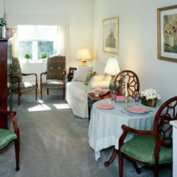 Notre Dame Health Care Center - An example of one of the rooms.